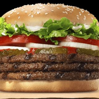 Hamburguesa Súper Mixta De Crunchy Y Ternera Triple