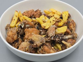 Pollo Frito O Ajillo Medio