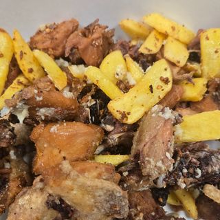 Pollo Frito O Ajillo Medio