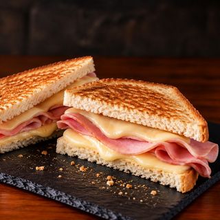 Sandwich Jamon y Queso