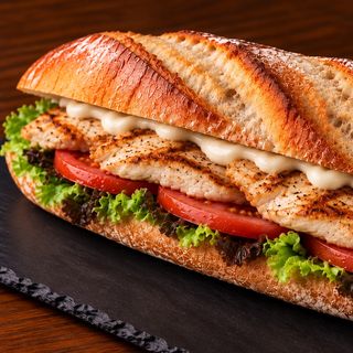 Bocadillo Vegetal Pollo