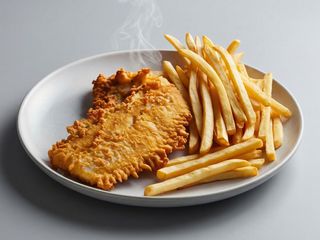 Filete De Merluza Con Patatas