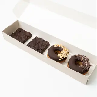 Better Mix: 2 Doughnuts + 2 Brownies