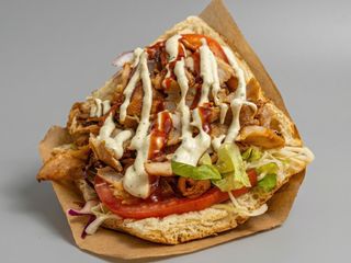Doner Kebab Pita Abierto