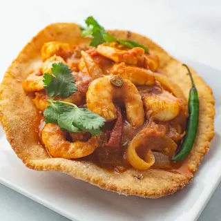 Prawn puri