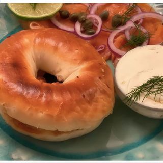 The Original Salmon Bagel