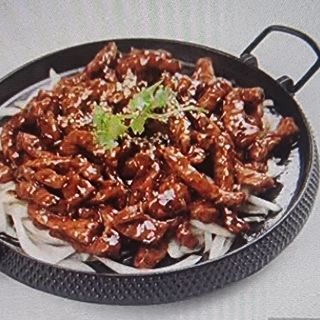 Buey Frito Caramelizado