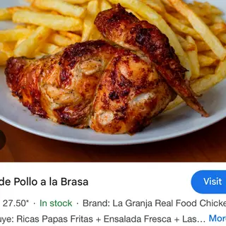 Pollo Al Ast Más Patata