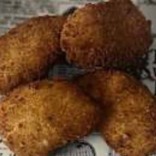 Croquetas caseras de pulled pork, 4 ud