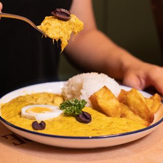 Ají de gallina casero