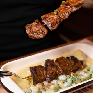 Anticucho de corazón