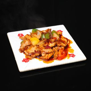 65. Cerdo picante
