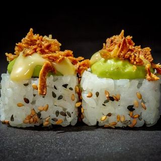 177. Uramaki salmon crispy (8 Uds.)