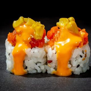 183. Uramaki langostino picante(8 Uds.)
