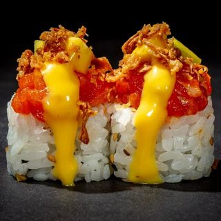 188. Uramaki langostino mango (8 Uds.)