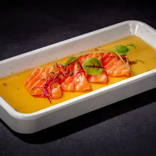 135. Carpaccio salmon