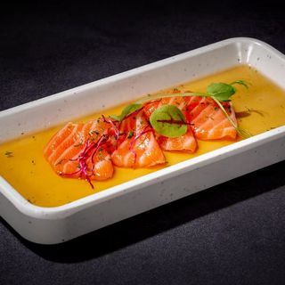 135. Carpaccio salmon