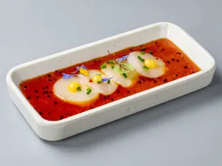 141. Carpaccio vieiras (4 Uds.)