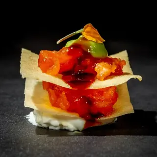122. Crujiente salmon (2 Uds.)