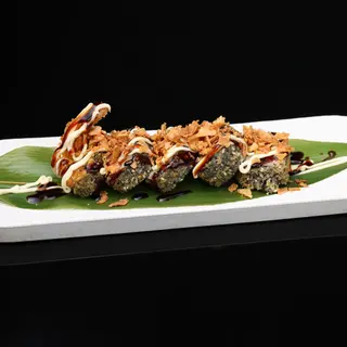 888. Tempuramaki de langostino (8 Uds.)