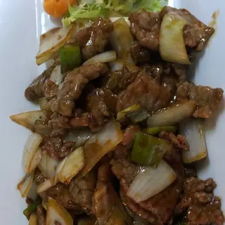 18A. Ternera Con Salsa De Ostras