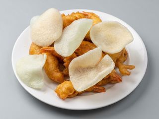 129 gambas fritas