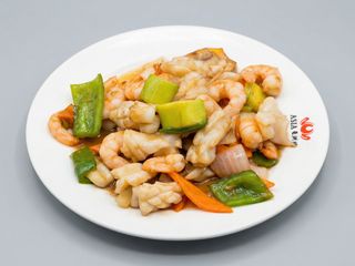 130. Calamares Con Gambas