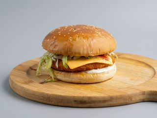 Hamburguesa de pollo especial 