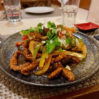Ternera Con Salsa Teriyaki