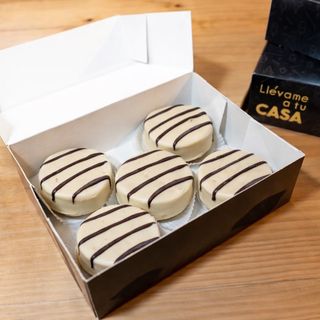 Box Alfajor blanco (5 unidades)