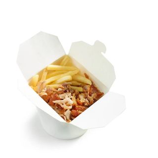 3 CUBO CARNE CON PATATA( XL )+2 LITROS