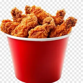 CUBO ALITAS DE POLLO CON PATATAS (8 UNIDADES)