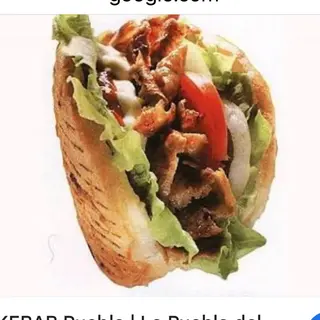 4 KEBAB CON PATATAS DENTRO +PATATA GAJO +2LITRO