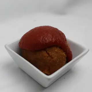 BOMBA DE BACON Y JAMÓN (CON KETCHUP)