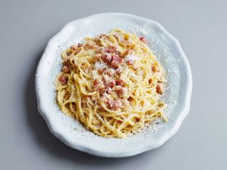 Espagueti A La Carbonara
