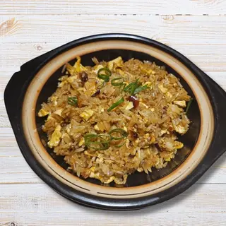 Arroz Frito Con Pollo Picante
