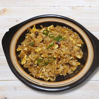 Arroz Frito Con Pollo Picante