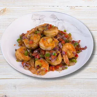 Langostinos Al Estilo Jiao Yan