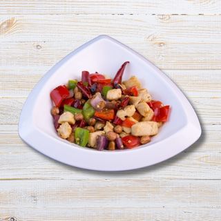Trocitos De Pechuga Al Estilo Gon Bao