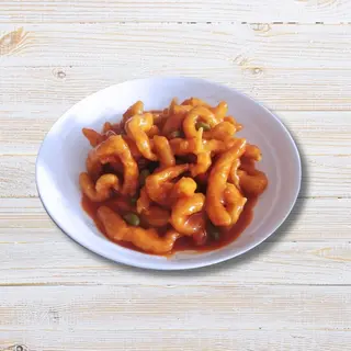 Tiras De Pechuga Agridulce