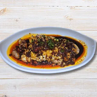 Pollo Hervido En Salsa Con Picante