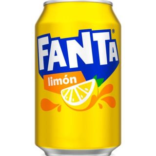 Fanta limón lata 330ml.