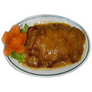 76. Pollo Frito Con Salsa De Cacahuetes