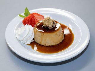 Flan con Nata