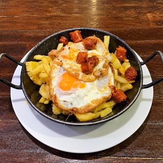 Sartén de Chistorra, Huevos y Patatas