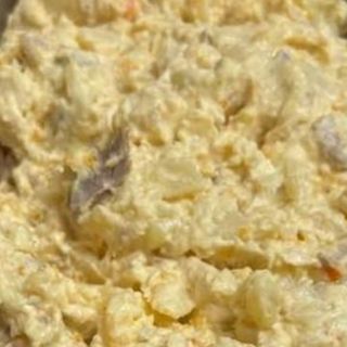 Ensaladilla Rusa con Suprema de Bogavante