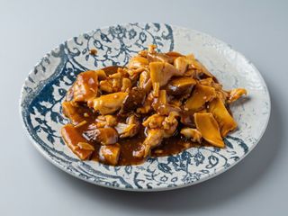 (58)Pollo con Bambú Seta China