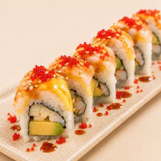 2. California Rolls De Mango Y Gamba (8 Uds.)