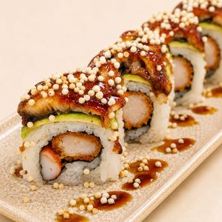 9. California Rolls De Anguila Y Gamba (8 Uds.)