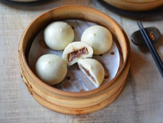 146. Mini Bao de Cerdo Char Siu (4 unds.)